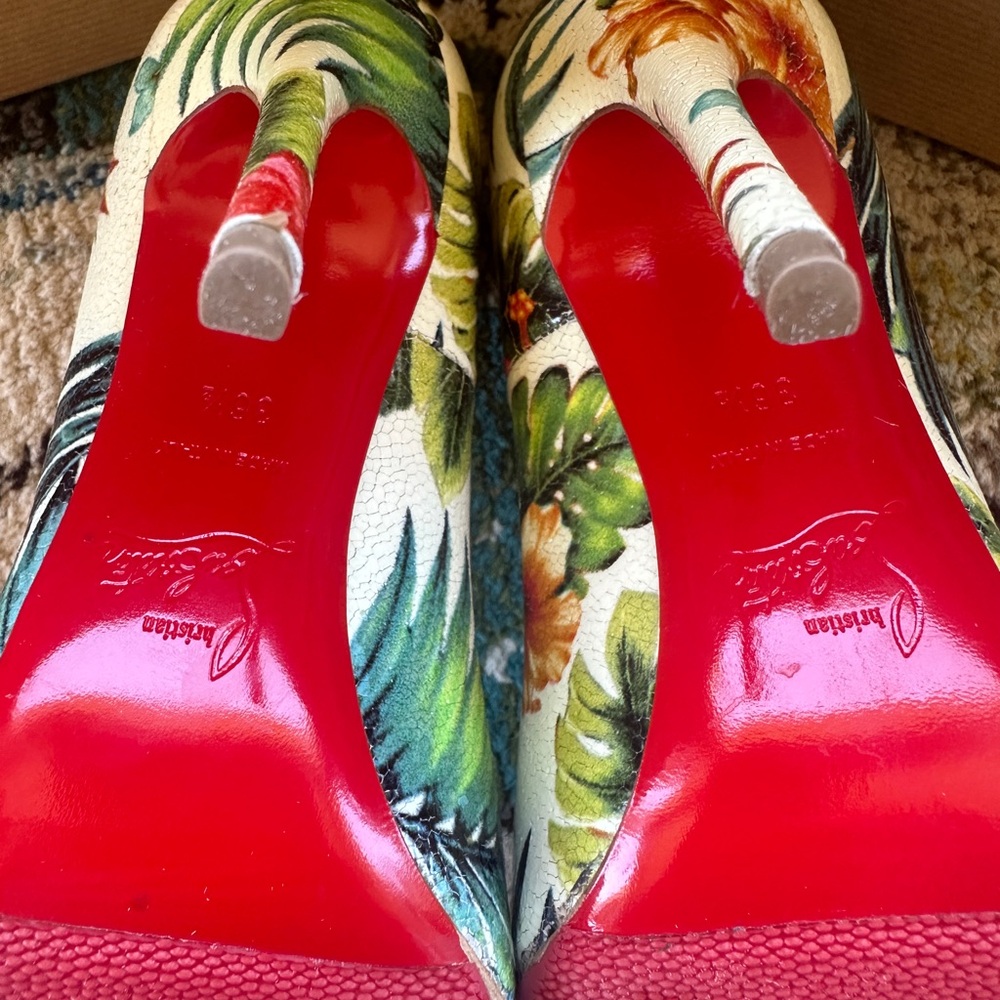 Christian Louboutin So Kate Hawaii 36.5. - Picture 9 of 10